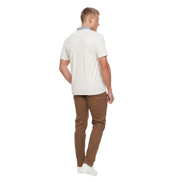 Bewley & Ritch Herr Kartier Poloskjorta L Off White Off White L