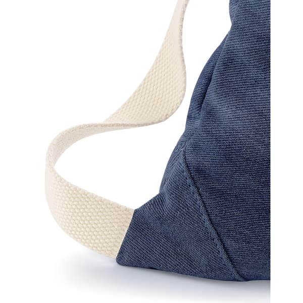 Bagbase Denim Gymsac One Size Denim Blue Denim Blue One Size