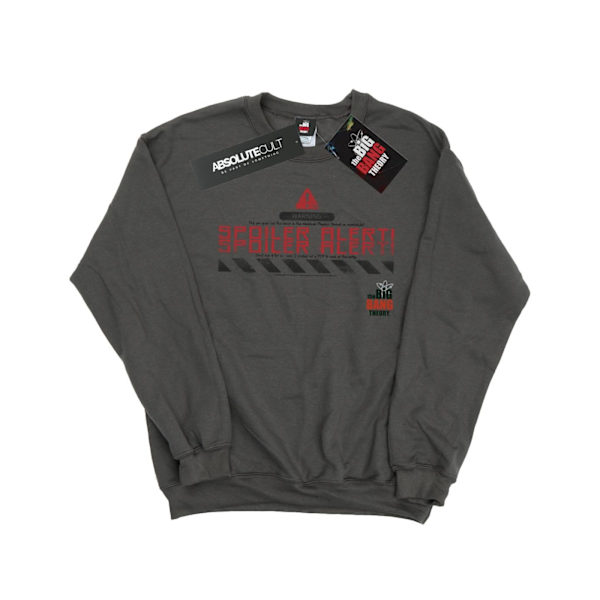 The Big Bang Theory Boys Spoiler Alert Sweatshirt 7-8 år Cha Charcoal 7-8 Years