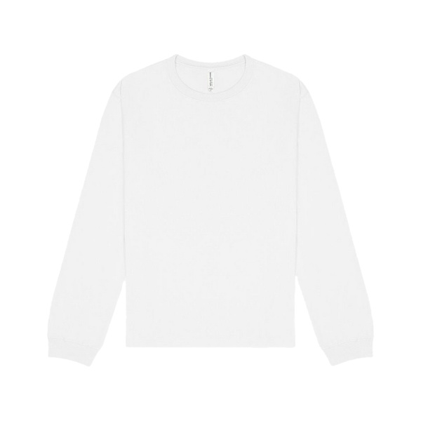 Bella + Canvas Unisex Vuxen Kraftig Långärmad T-shirt XX White XXL