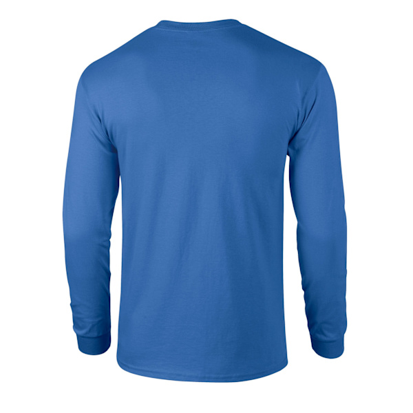 Gildan Unisex Vuxen Ultra Plain Bomull Långärmad T-shirt 4XL Royal Blue 4XL