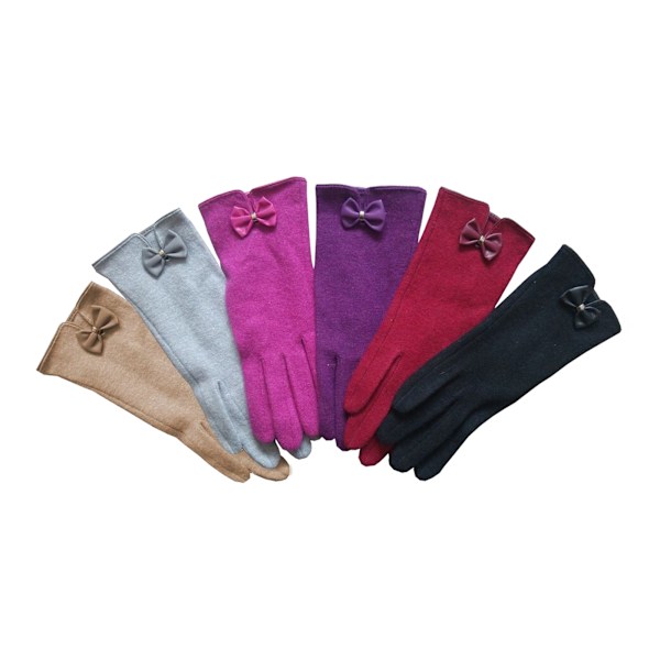 Eastern Counties Läder Dam/Dam Geri Ullblandade Handskar O Fuchsia One size