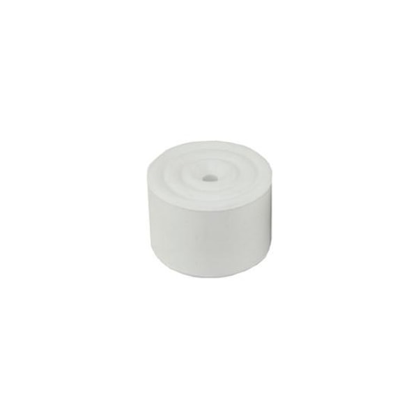 Jättelik Solid Dörrstopp i Gummi Vit 2'' En Storlek En Färg One Colour One Size