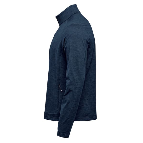 Stormtech Treeline Performance Track Jacket för män S Mörk Marinblå He Dark Navy Heather S