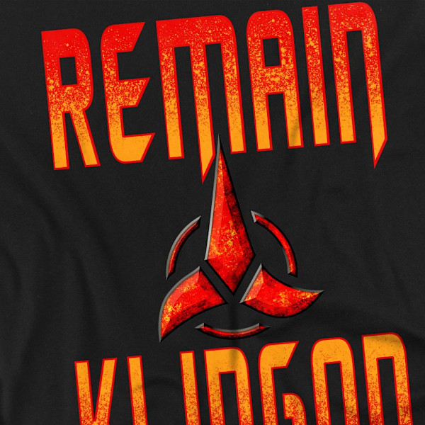 Star Trek: Discovery Herr Remain Klingon T-Shirt 5XL Svart Black 5XL
