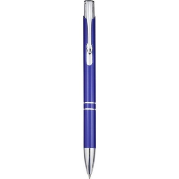 Bullet Moneta Aluminium Kulspetspenna En Storlek Royal Blue Royal Blue One Size