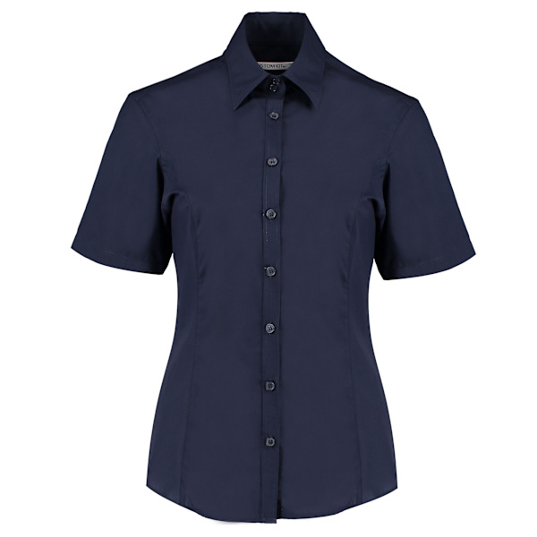 Kustom Kit Dam/Dam Kortärmad Business Blus 20 UK Da Dark Navy 20 UK