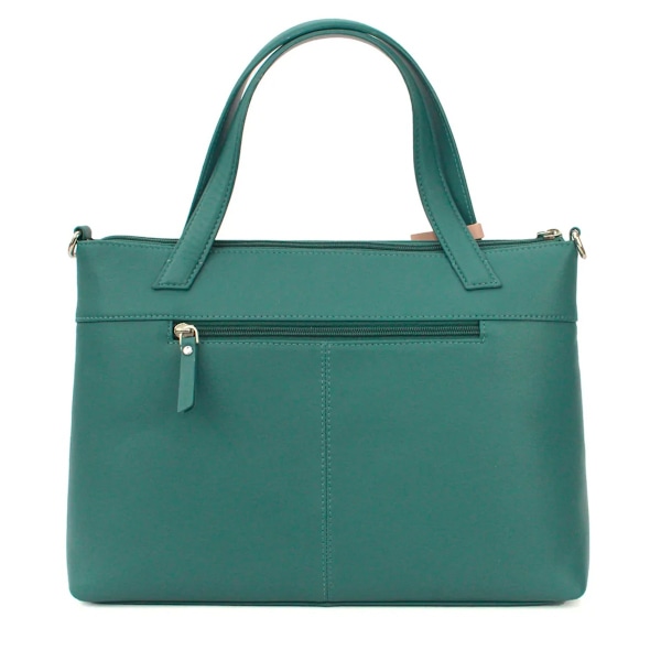 Eastern Counties Leather Verity Läderhandväska En Storlek Aqua B Aqua Blue One Size