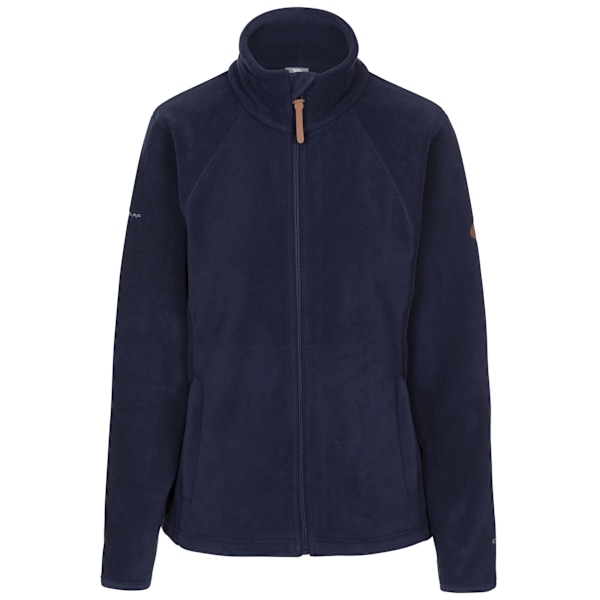 Trespass Womens/Ladies Trouper Läder Trim Fleece Jacka S Nav Navy S