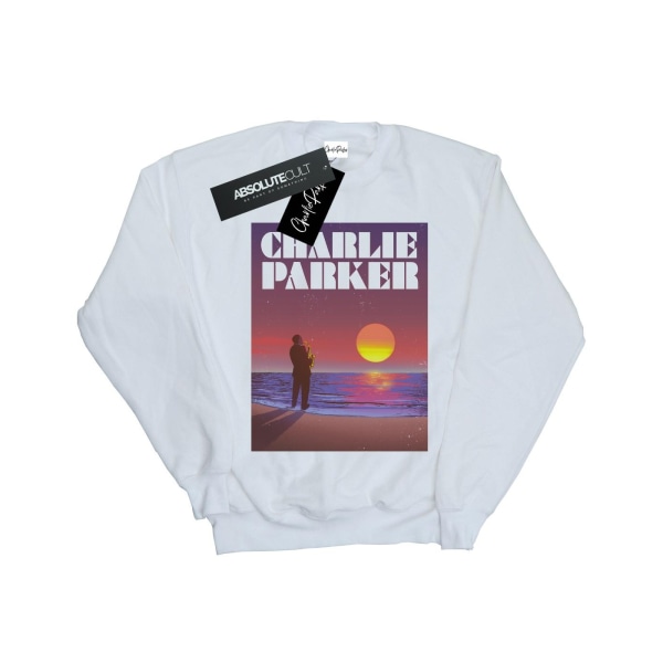 Charlie Parker Mens Into The Sunset Sweatshirt S Vit White S