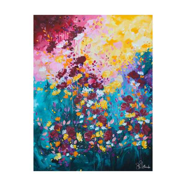 Susan Nethercote Overflowing Abundance Print 50cm x 40cm Multic Multicoloured 50cm x 40cm