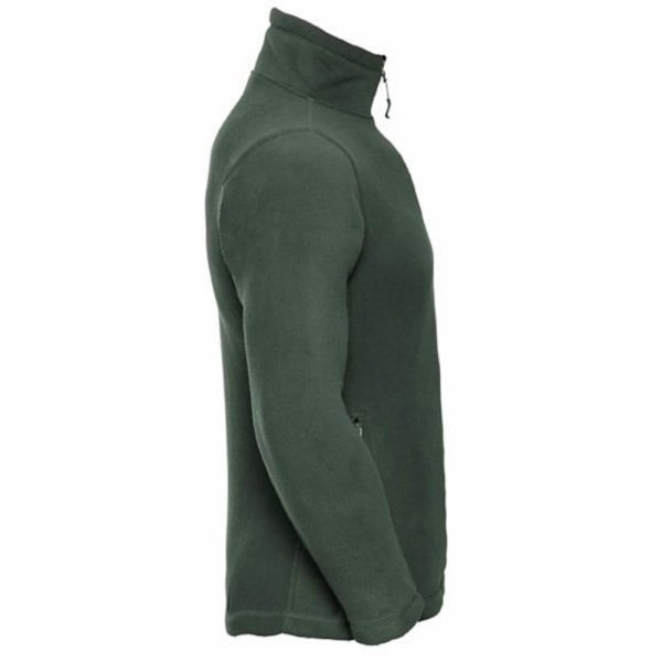 Russell Herr 1/4 Zip Outdoor Fleece Top L Flaskegrön Bottle Green L