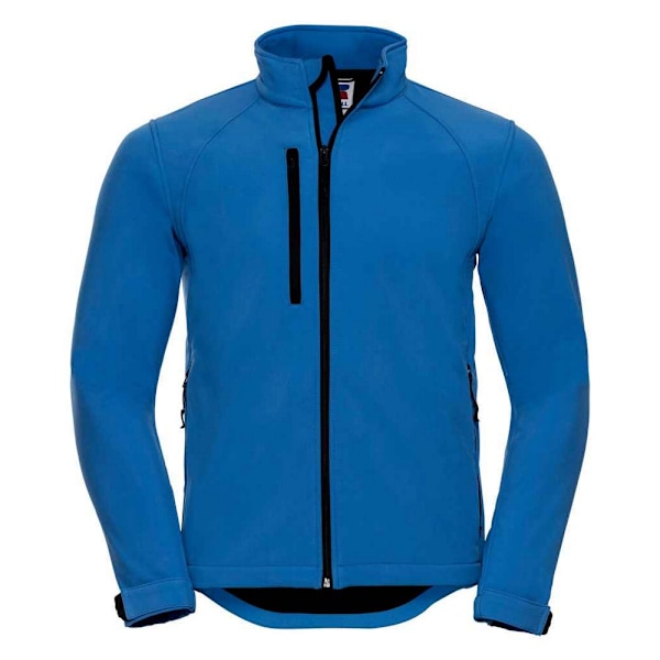 Russell Herr Plain Soft Shell Jacka XL Azure Azure XL