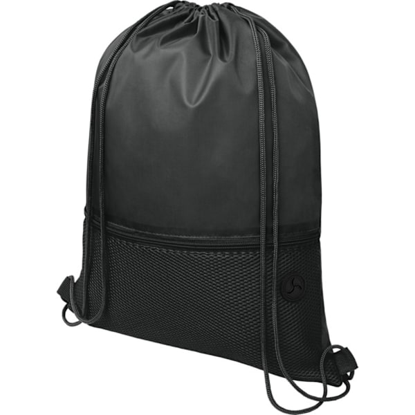 Bullet Oriole Mesh Dragkedja Väska En Storlek Solid Svart Solid Black One Size