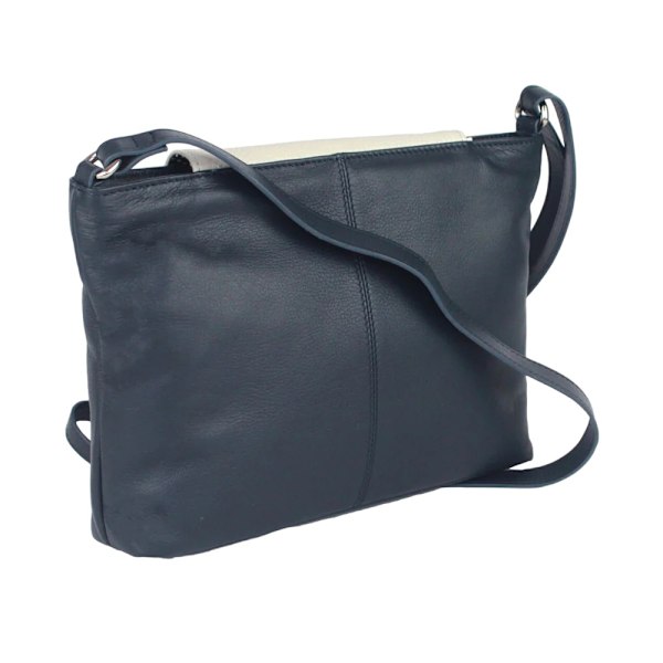 Eastern Counties Leather Lydia Handväska One Size Marinblå/Vit Navy/White One Size
