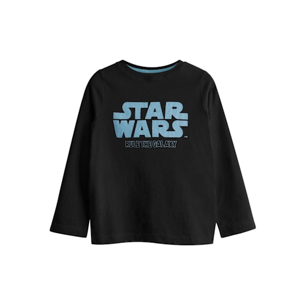 Star Wars Barn/Barn Rule The Galaxy Logo Lång Pyjamas Set 9 Black 9-10 Years