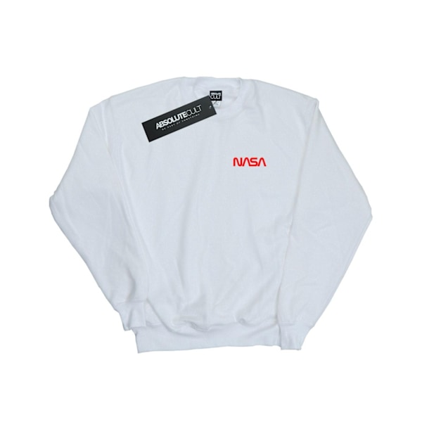 NASA Dam/Damer Modern Logo Brösttröja S Vit White S