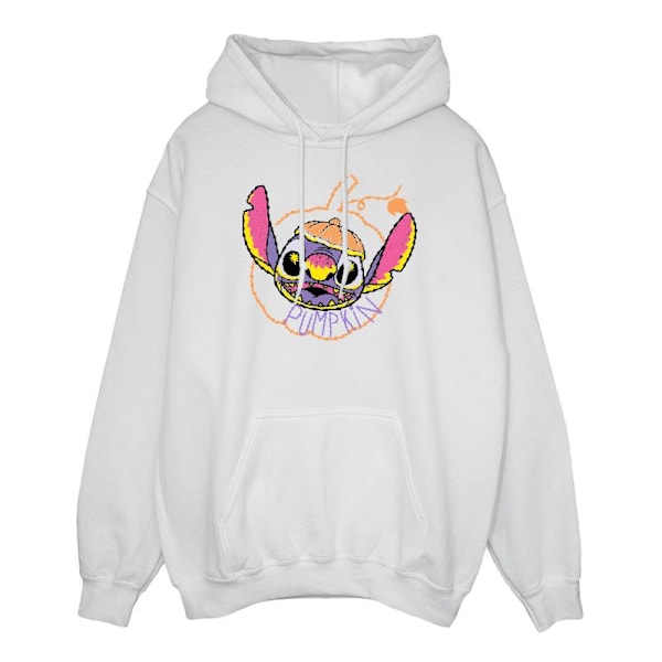 Lilo & Stitch Dam/Kvinnor Pumpahuvud Hoodie XXL Vit White XXL