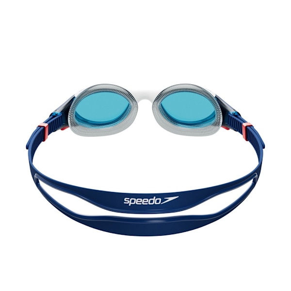 Speedo Biofuse simglasögon för män, en storlek, blå/vit/röd Blue/White/Red One Size