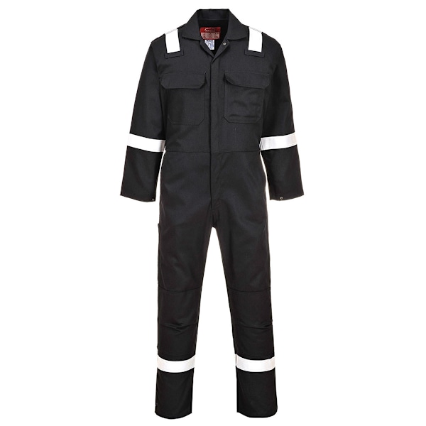 Portwest Bizweld Iona Flamskyddad Overall/Overall L/R Black L/R