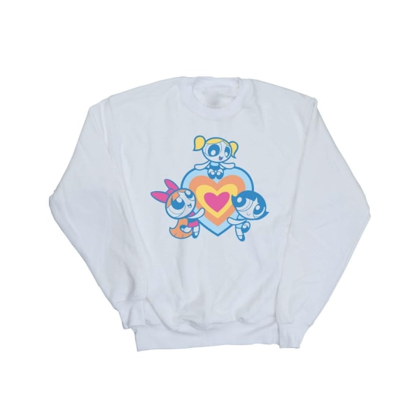 Powerpuff Girls Dam/Dam Sweatshirt XL Vit White XL