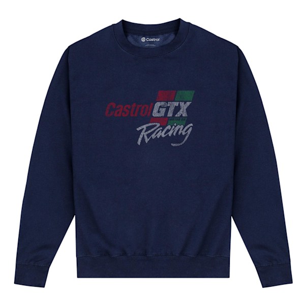 Castrol Unisex Racing Sweatshirt XXL Marinblå Navy Blue XXL