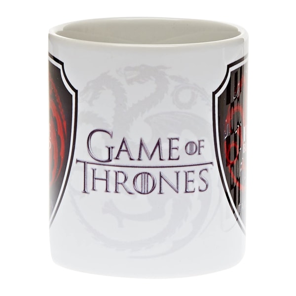 Game of Thrones Fire & Blood Targaryen mugg One Size Röd/Svart/W Red/Black/White One Size