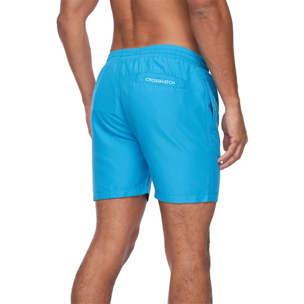 Crosshatch Mens Swimlar Badbyxor XL Blå Blue XL