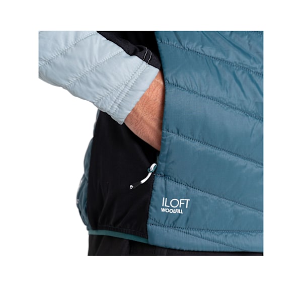 Dare 2B Gendarme Vadderad Jacka Herr L Slate/Mediterranean Green Slate/Mediterranean Green L