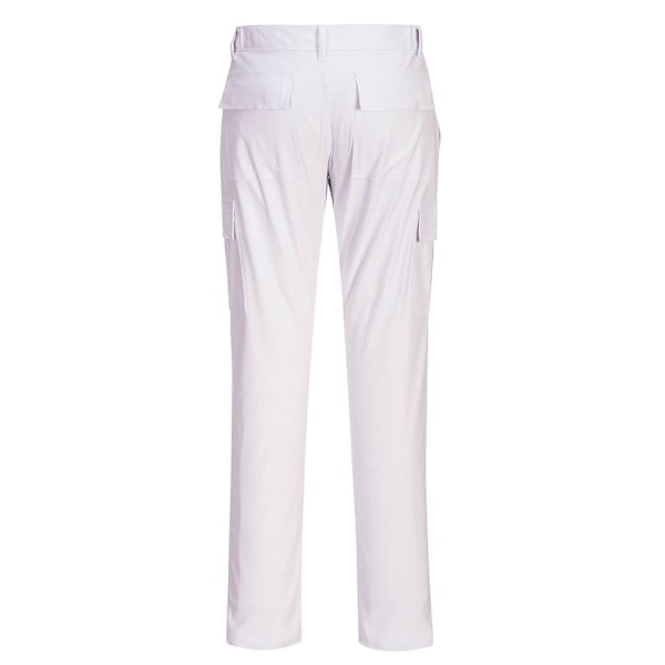 Portwest Herr Combat Stretch Slim Combat Byxor 40R Vit White 40R