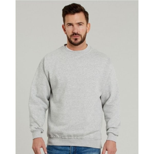 Ultimate Adults Unisex 50/50 Sweatshirt XL Grå Ljung Grey Heather XL