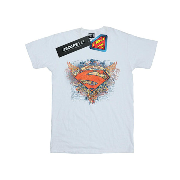 DC Comics Superman Wings Shield T-shirt 4XL Vit White 4XL