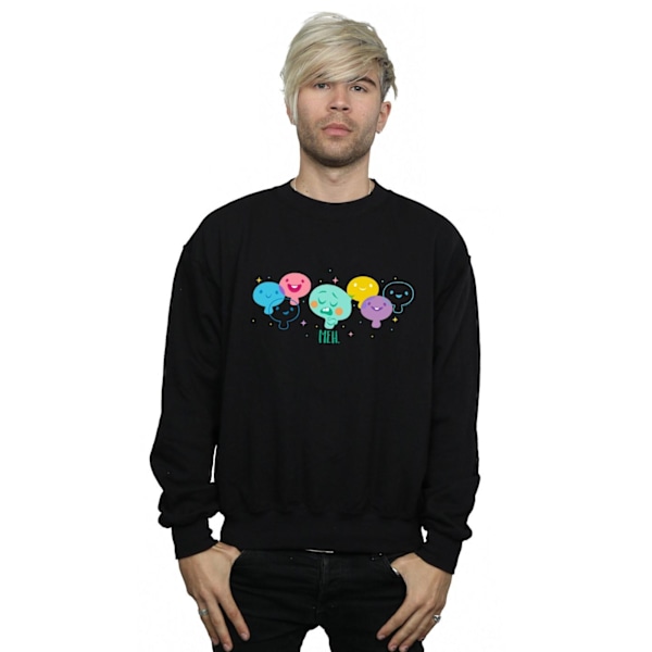 Disney Mens Soul 22 Meh Sweatshirt S Svart Black S