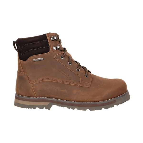 Mountain Warehouse Herr Extreme Makalu Läder Vattentäta Vandringskängor Brown 9 UK