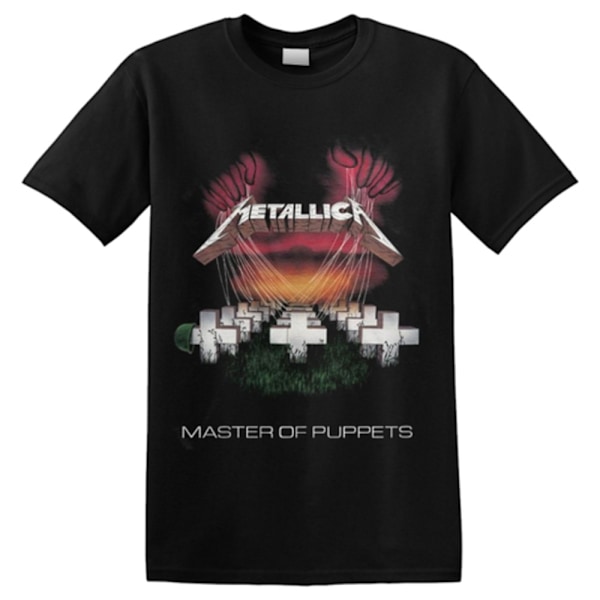 Metallica Unisex Vuxen Master Of Puppets Europaturné ´86 Bak Black L