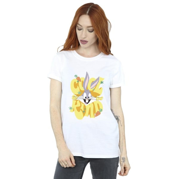 Looney Tunes Dam/Damer Bugs Cool To Be Kind Bomull Pojkvän White M
