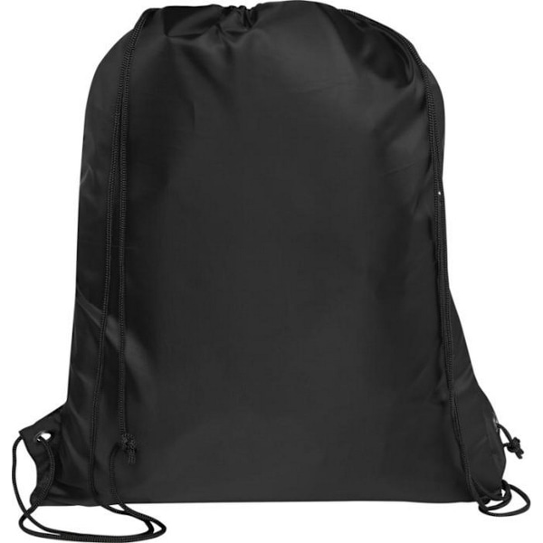 Bullet Adventure Återvunnen Isolerad Snörpåse En Storlek Sol Solid Black One Size