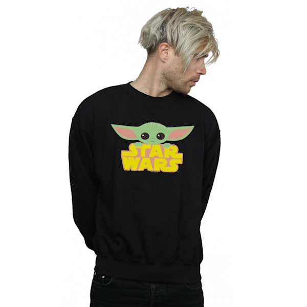 Star Wars Herr The Mandalorian The Child And Logo Sweatshirt XX Black XXL