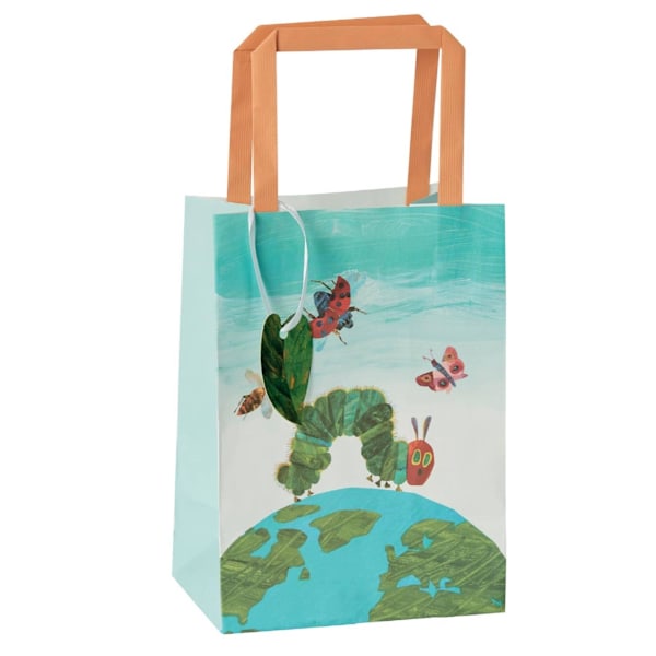 Rupsen som aldrig blev mätt Papperspåsar för kalas (8-pack) En storlek Blue/Green/Red One Size