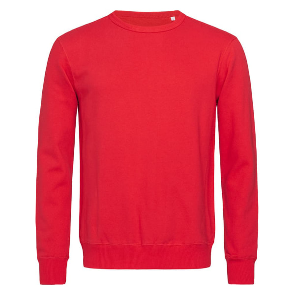 Stedman Active Sweatshirt för män L Crimson Red Crimson Red L