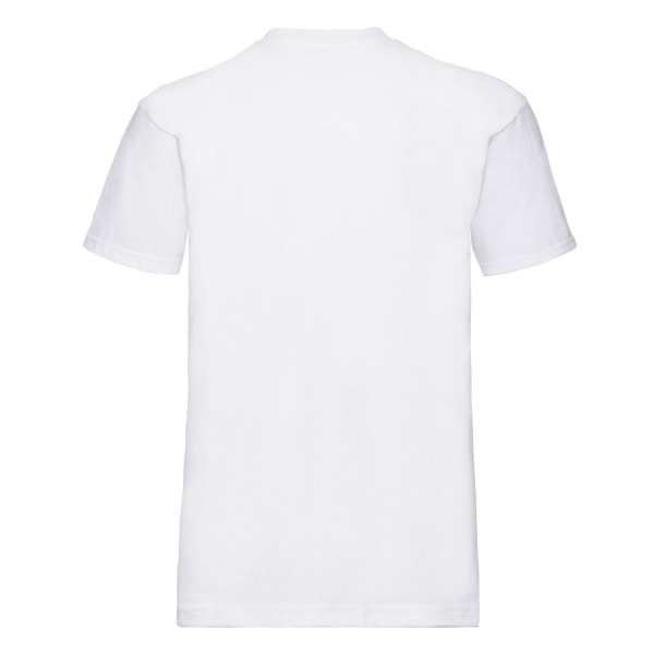 Fruit of the Loom Herr Super Premium Enkel T-shirt L Vit White L