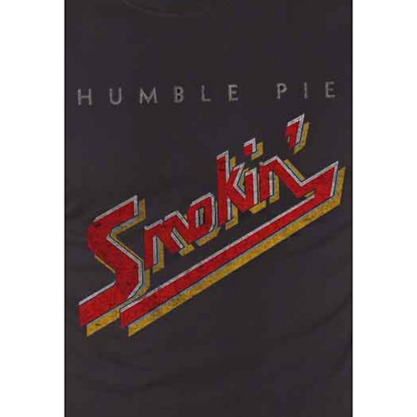 Humble Pie Unisex Adult Smokin Vintage T-Shirt XXL Svart Black XXL