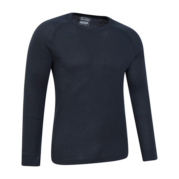 Mountain Warehouse Talus Långärmad Termo T-shirt med Rund Hals för Herr Navy S