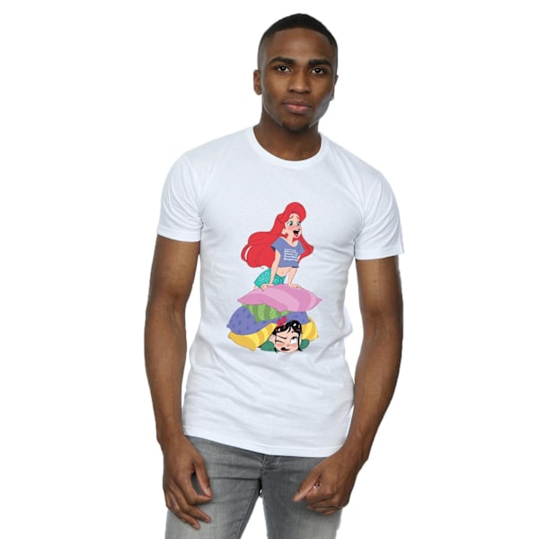 Disney Wreck It Ralph Ariel och Vanellope T-shirt 5XL Vit White 5XL