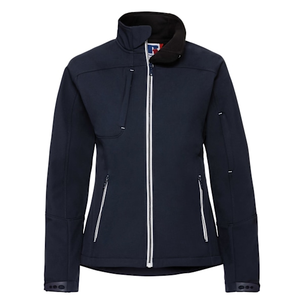 Russell Dam/Kvinnor Bionic Softshell Jacka 4XL Fransk Marinblå French Navy 4XL