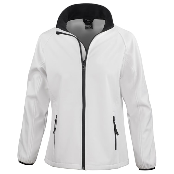Result Core Dam/Dam Soft Shell Jacka XS Vit/Svart White/Black XS