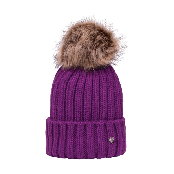 Hy Childrens/Kids Valloire Beanie One Size Plommon Plum One Size