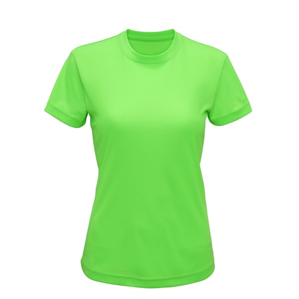 Tri Dri Dam/Dam Performance Kortärmad T-shirt XS Ljus Lightning Green XS