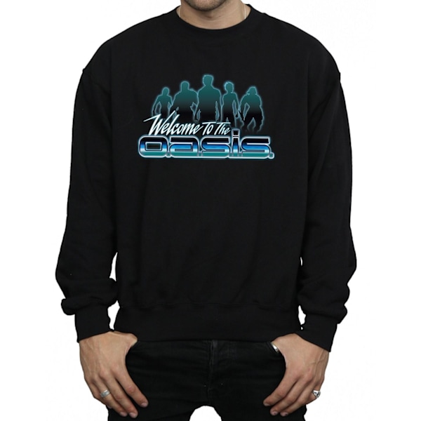 Ready Player One Herr Welcome To The Oasis Sweatshirt S Svart Black S