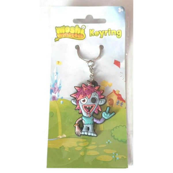 Moshi Monsters Zommer Nyckelring One Size Blå/Rosa Blue/Pink One Size